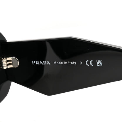 Prada Acetate Symbole Sunglasses SPR 17W Black 5 of 8