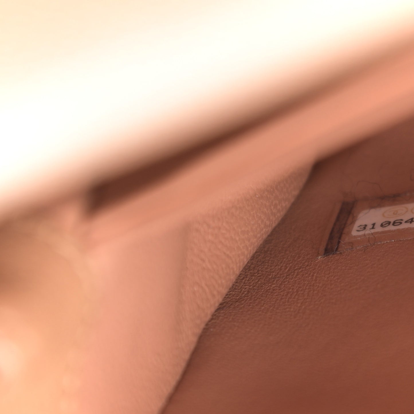 Caviar Quilted Mini Coco Handle Flap Brown