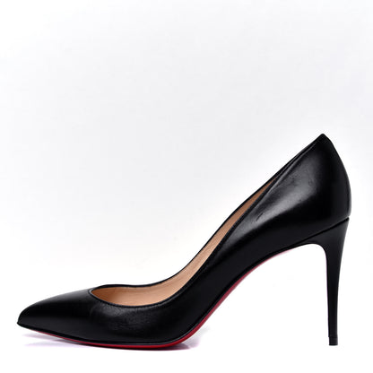 Christian Louboutin Shiny Nappa Pigalle Follies 85 Pumps 39 Black 1 of 9