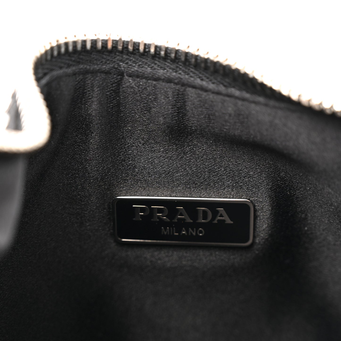 Satin Crystal Re-Edition 2005 Shoulder Bag Cristal