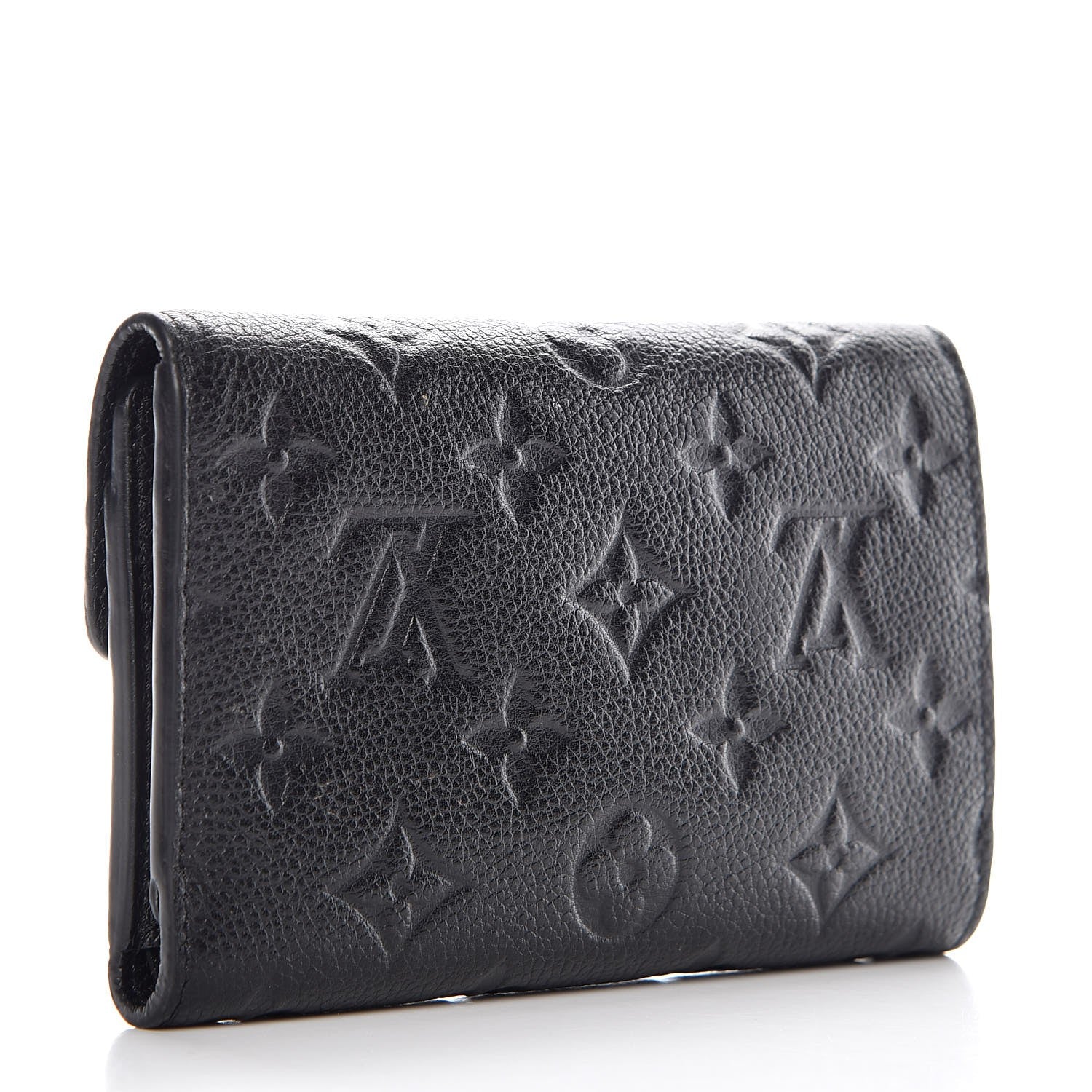 Louis Vuitton Empreinte Compact Curieuse Wallet Black 3 of 8