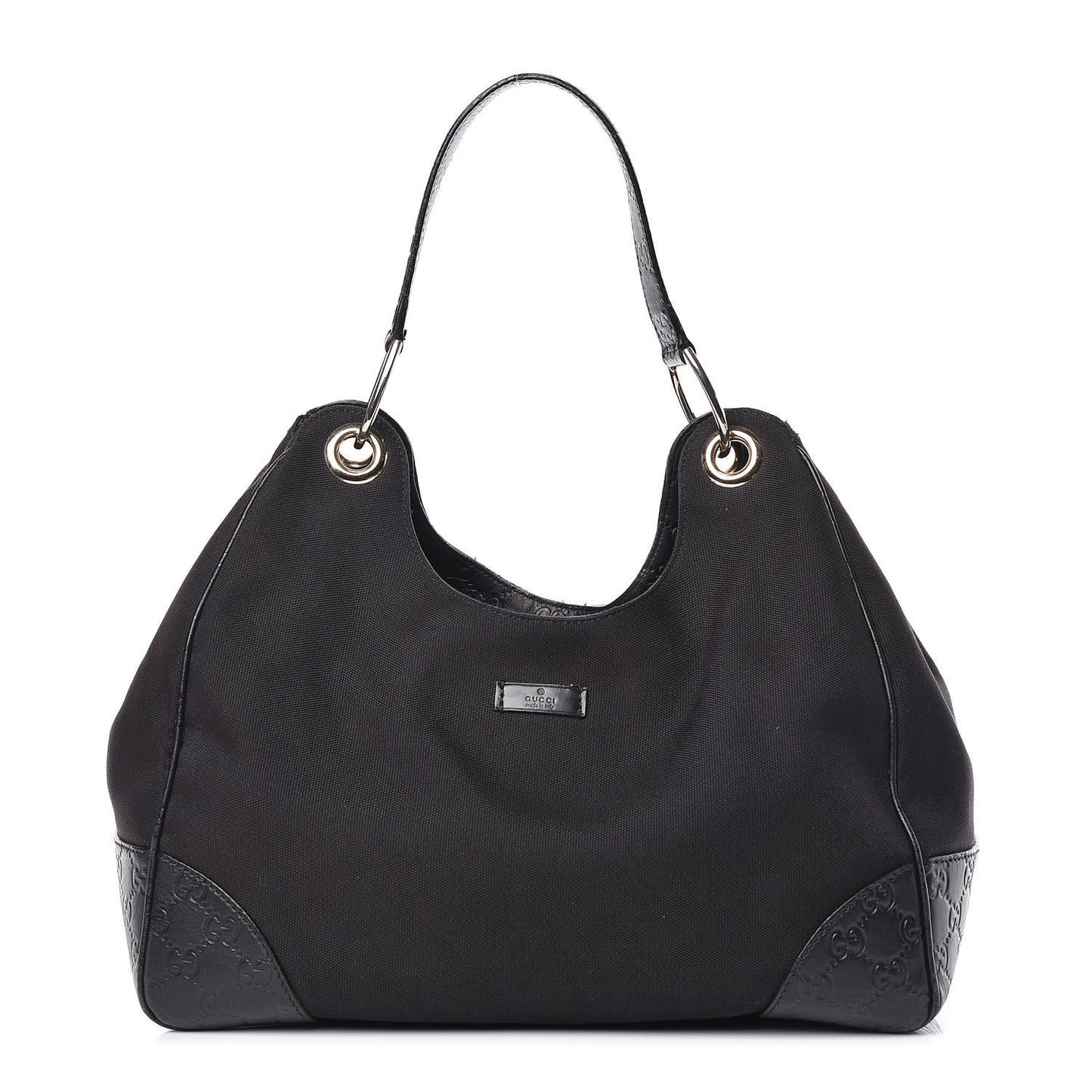 Canvas Guccissima Hobo Black