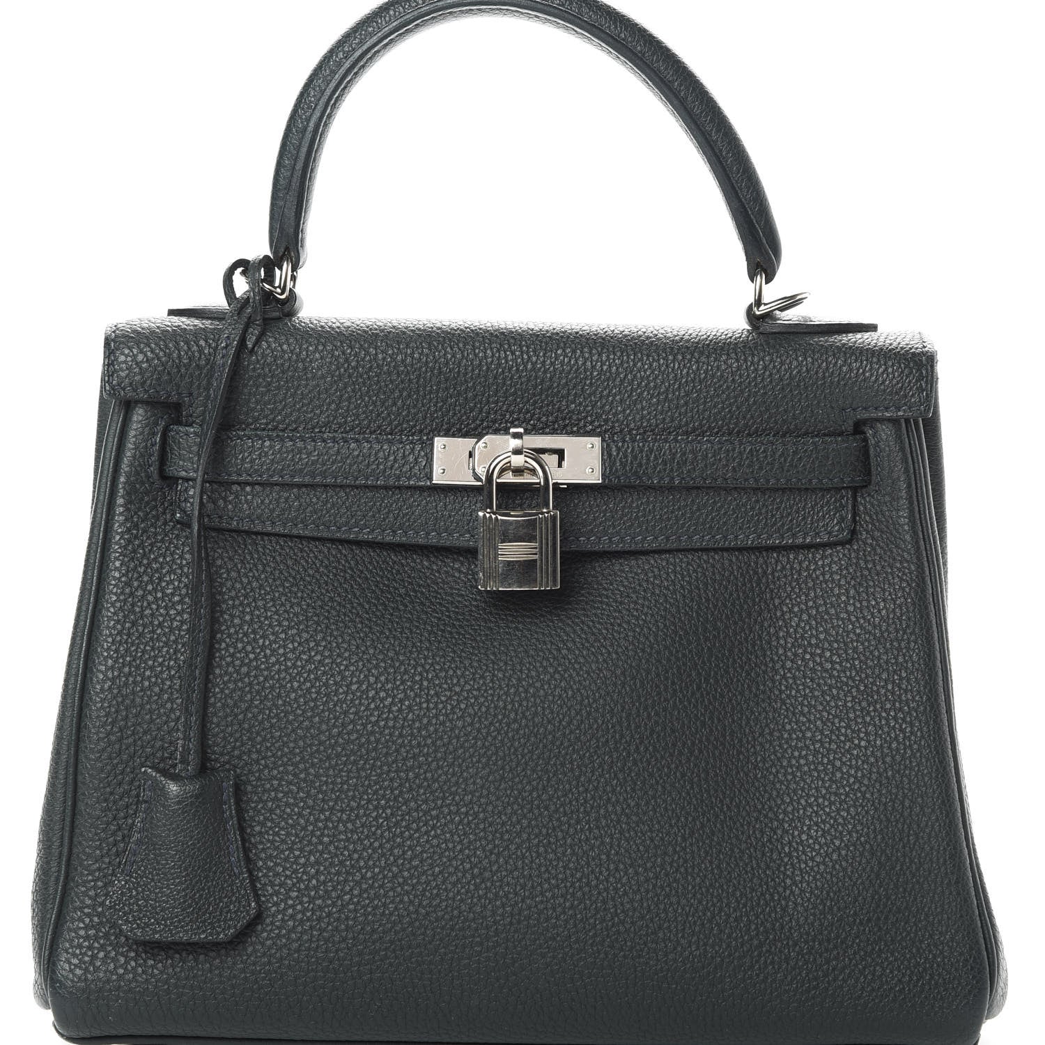 Hermes Togo Kelly Retourne 25 Bleu Ocean 8 of 17