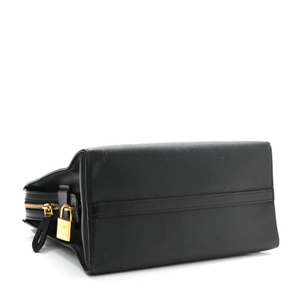 Prada Saffiano City Calfskin Esplanade Tote Black 3 of 11
