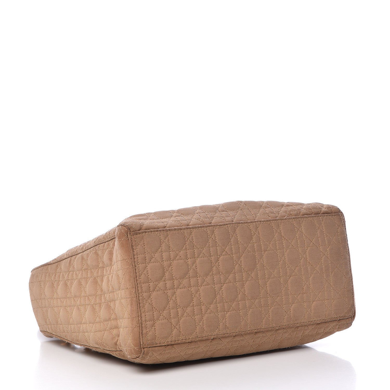 Christian Dior Nylon Cannage Medium Lady Dior Beige 4 of 21