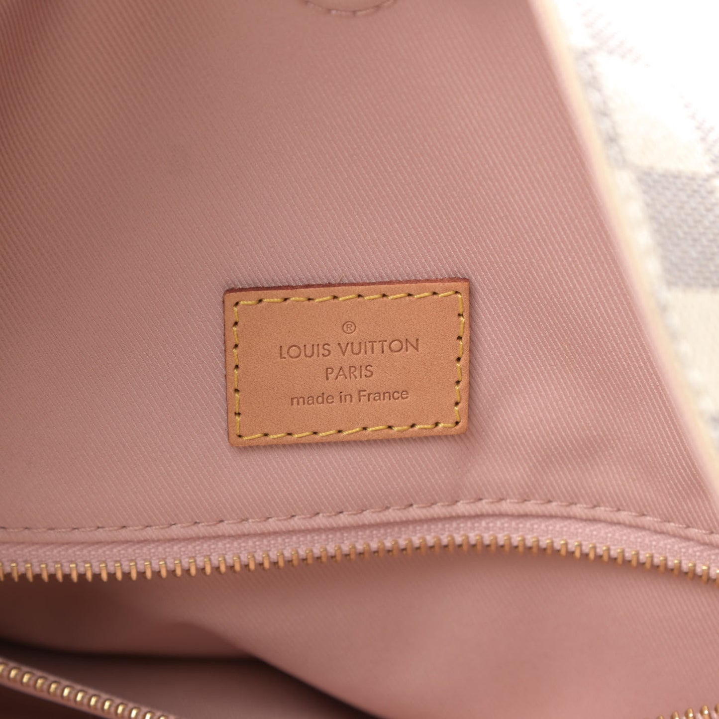 Damier Azur Graceful PM Rose Ballerine