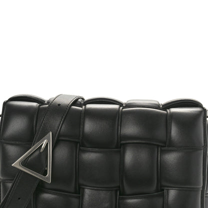 Bottega Veneta Nappa Maxi Intreccio Padded Cassette Crossbody Bag Black 8 of 10