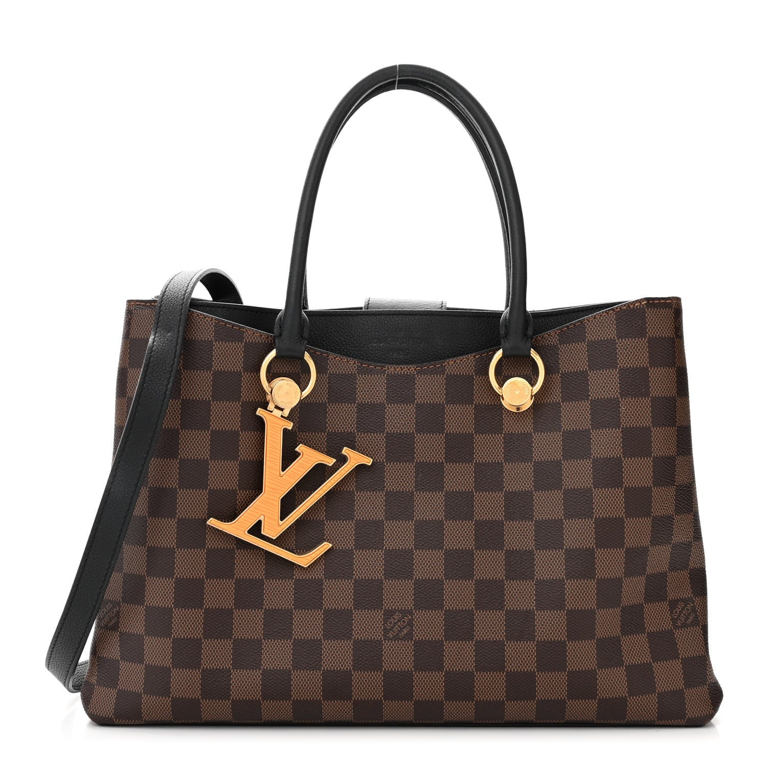 Louis Vuitton LOUIS VUITTON Damier Ebene LV Riverside Black 1 of 12