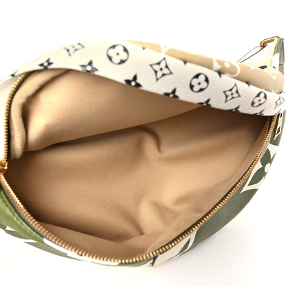 Louis Vuitton Monogram Giant Bumbag Kaki Beige 5 of 8