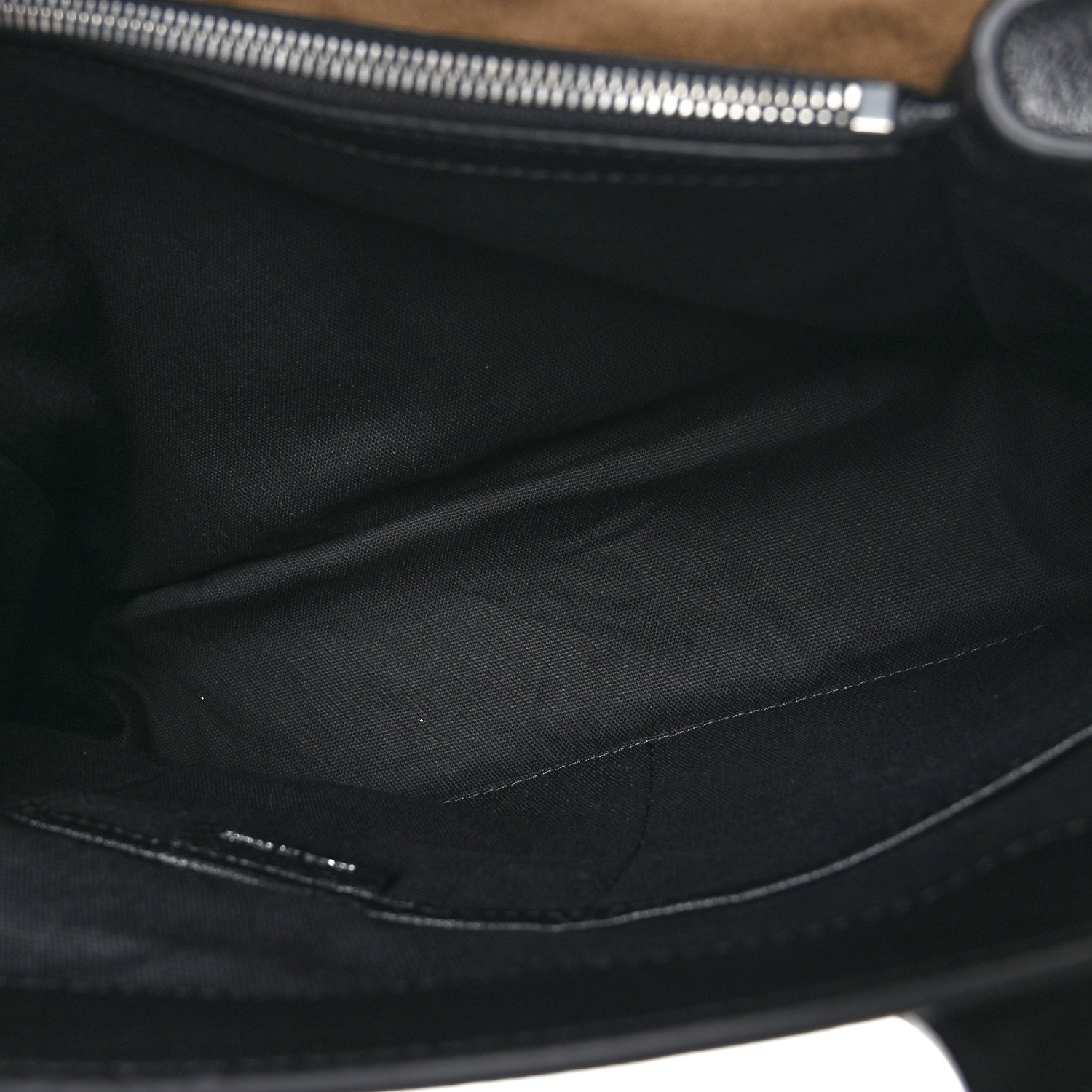 Burberry Goatskin Chain Print Medium Banner Tote Black 5 of 9