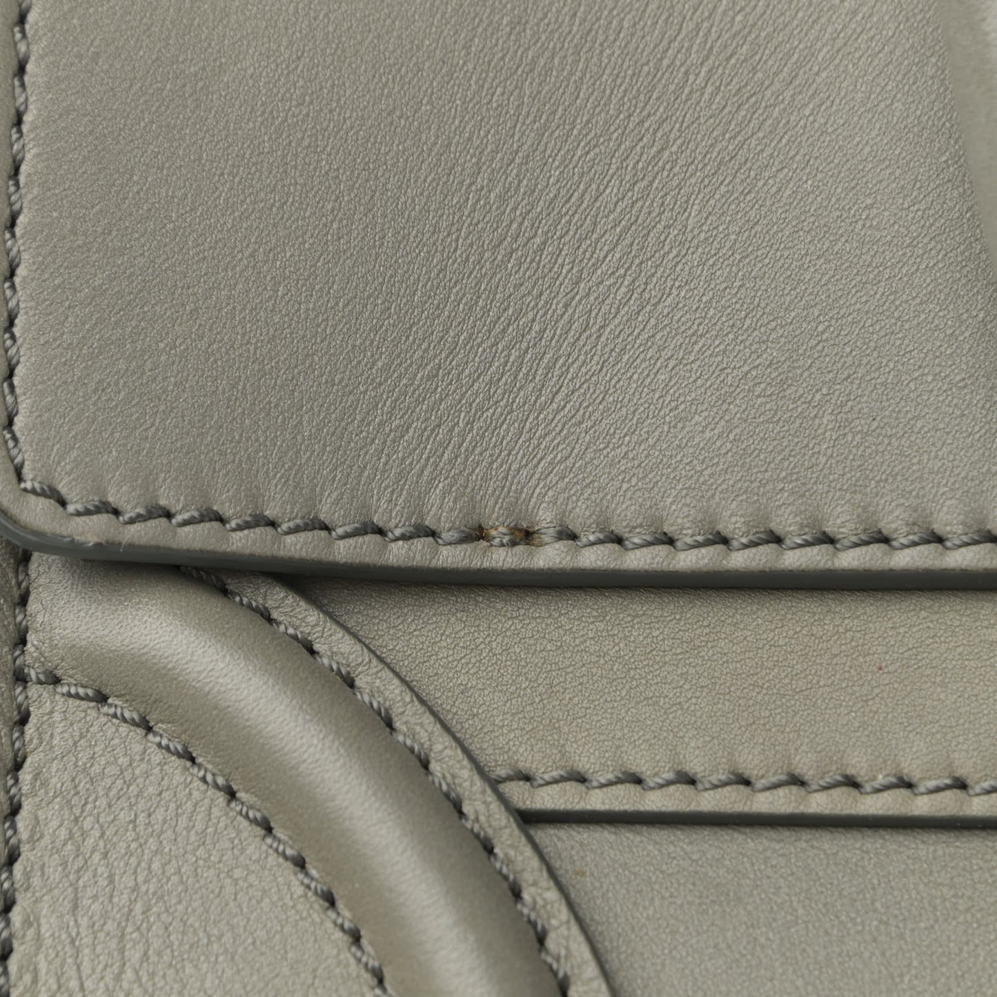 Smooth Calfskin Mini Luggage Almond
