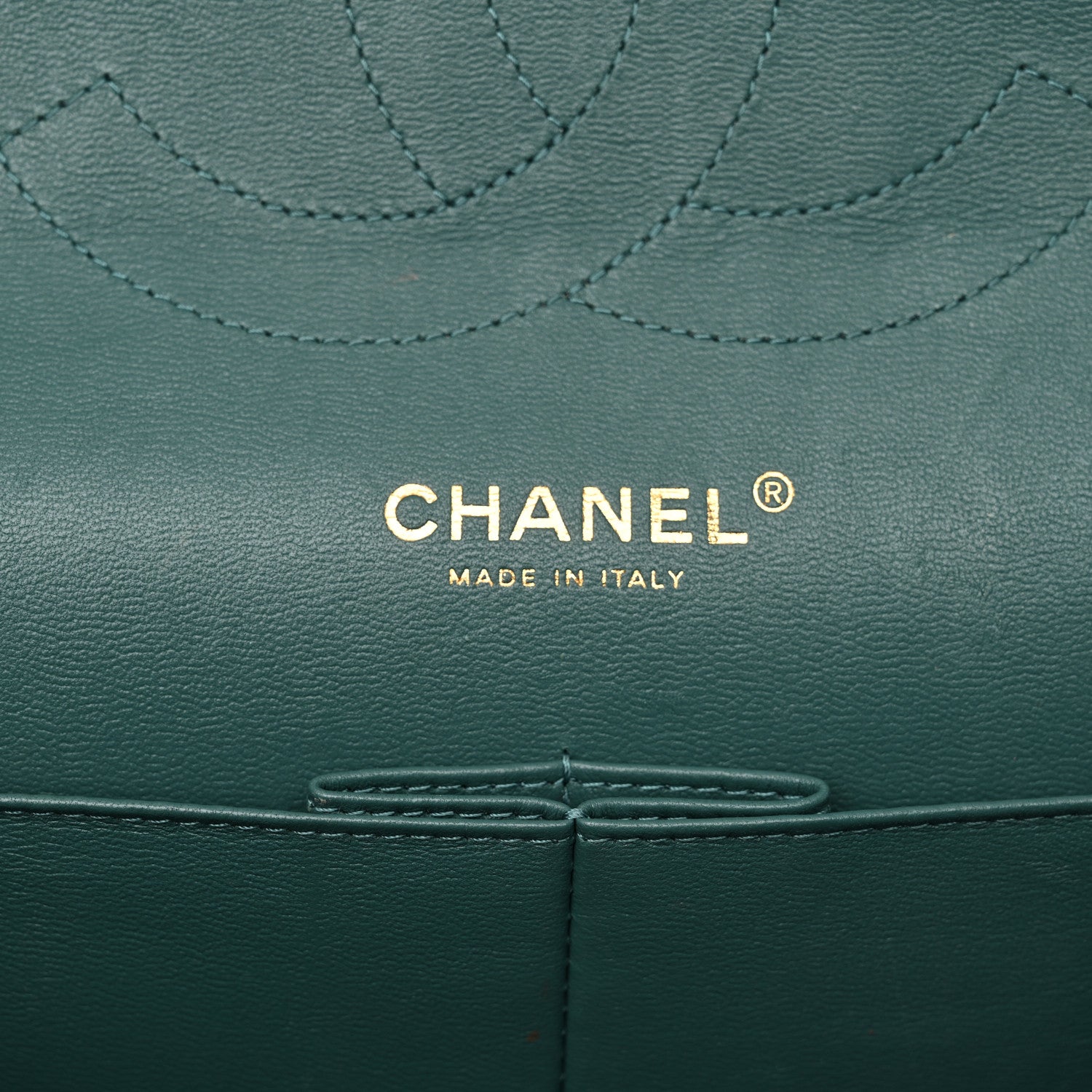 Chanel Lambskin Quilted Jumbo Double Flap Green 6 of 18