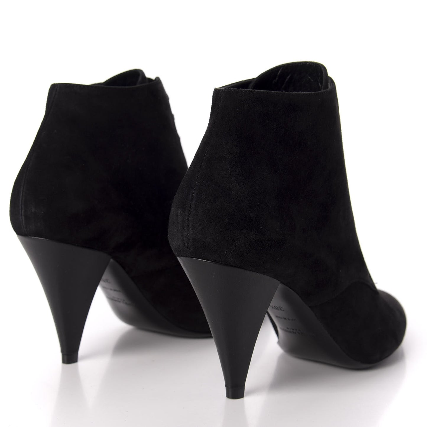Suede Kiki Lace-Up Ankle Boot 38.5 Black
