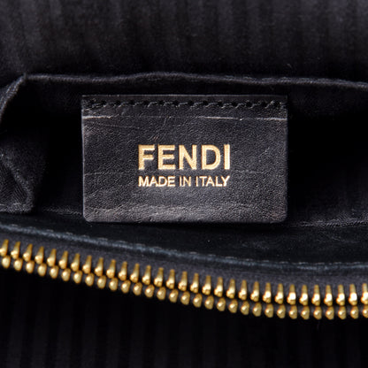 Fendi Vitello Elite Regular 2Jours Tote Black 6 of 10