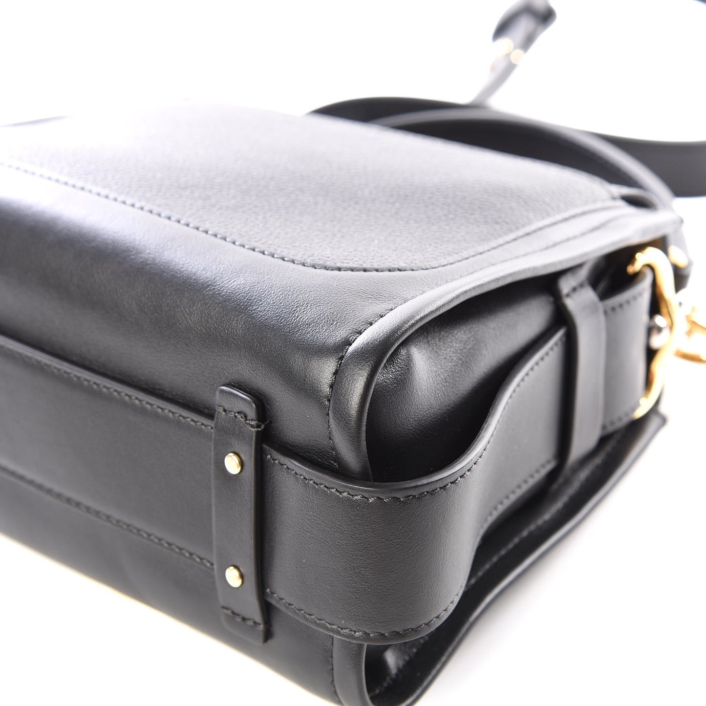 Calfskin Mini Tess Day Bag Black