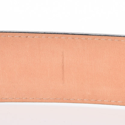 Louis Vuitton Calfskin Jeans Belt 110 44 Black 10 of 10