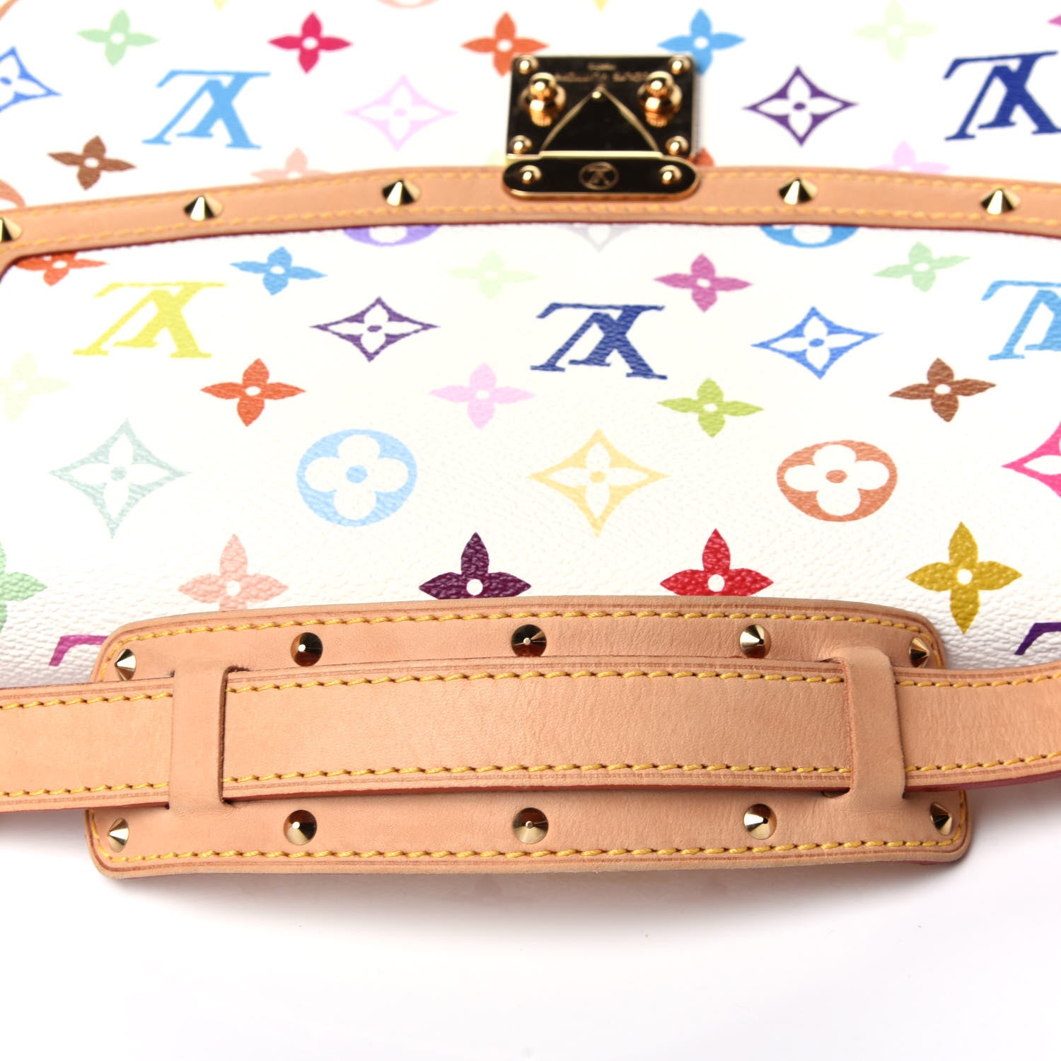Louis Vuitton Monogram Multicolor Sologne White 10 of 12