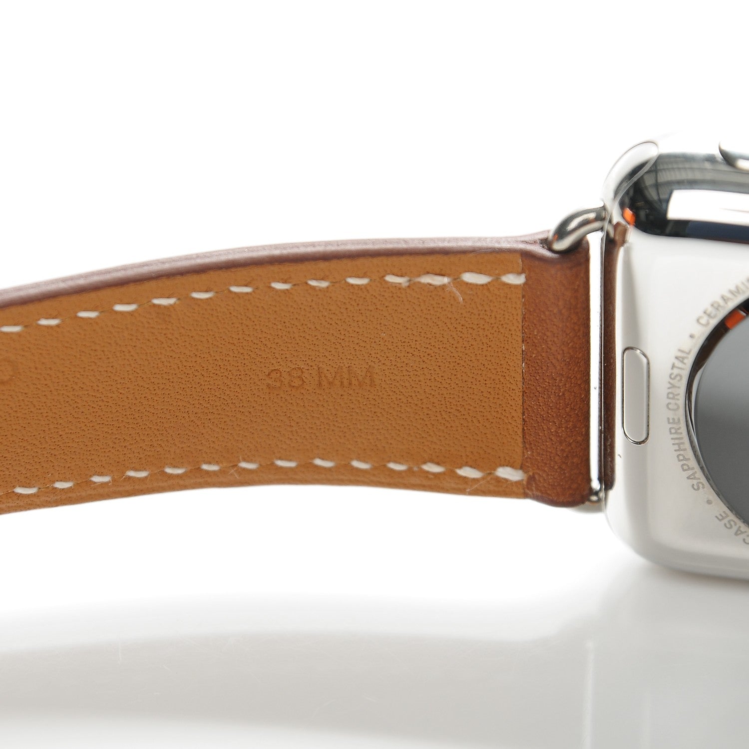 Hermes Barenia 38mm Apple Watch Double Tour Fauve 4 of 9