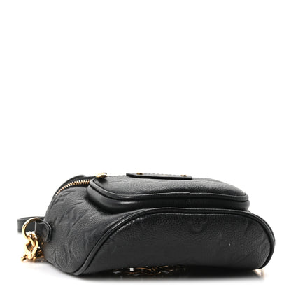 Louis Vuitton Empreinte Mini Bumbag Black 4 of 10