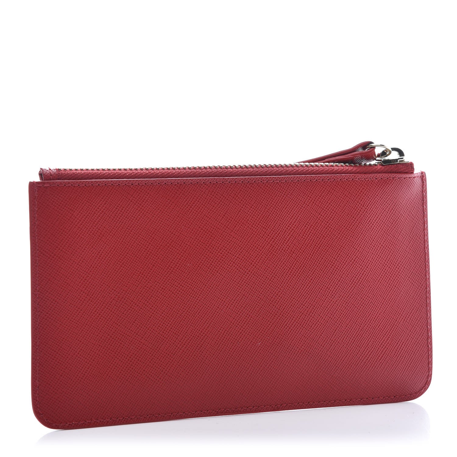 Versace Saffiano Medusa Wrist Pouch Red 3 of 9