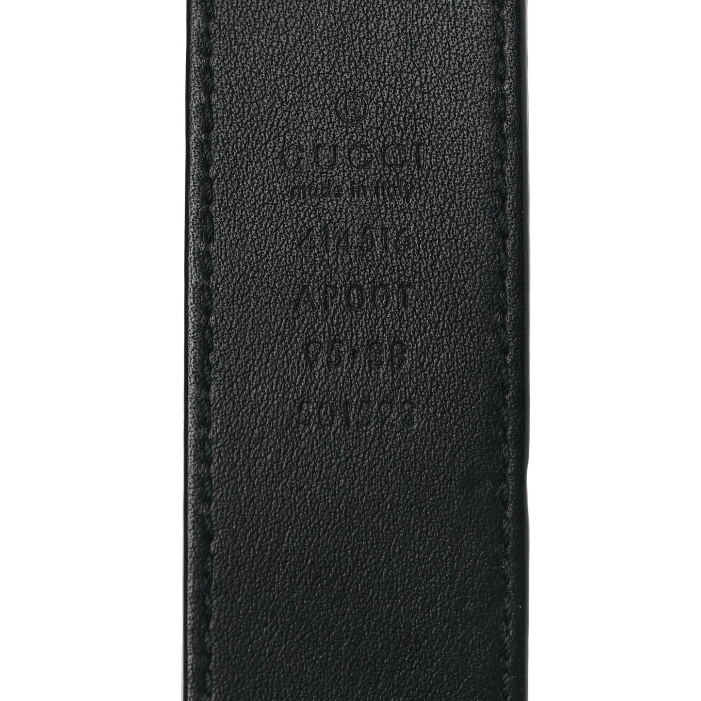 Calfskin Double G 30mm Belt 95 38 Black