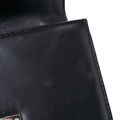 Valentino Garavani Vitello Small Glam Lock Rockstud Flap Black 13 of 18