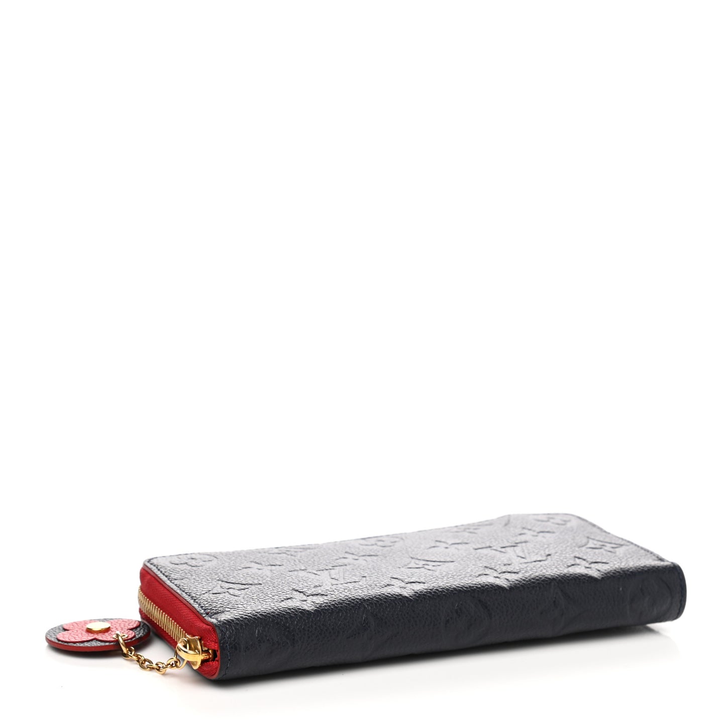 Empreinte Blooming Flowers Clemence Wallet Marine Rouge