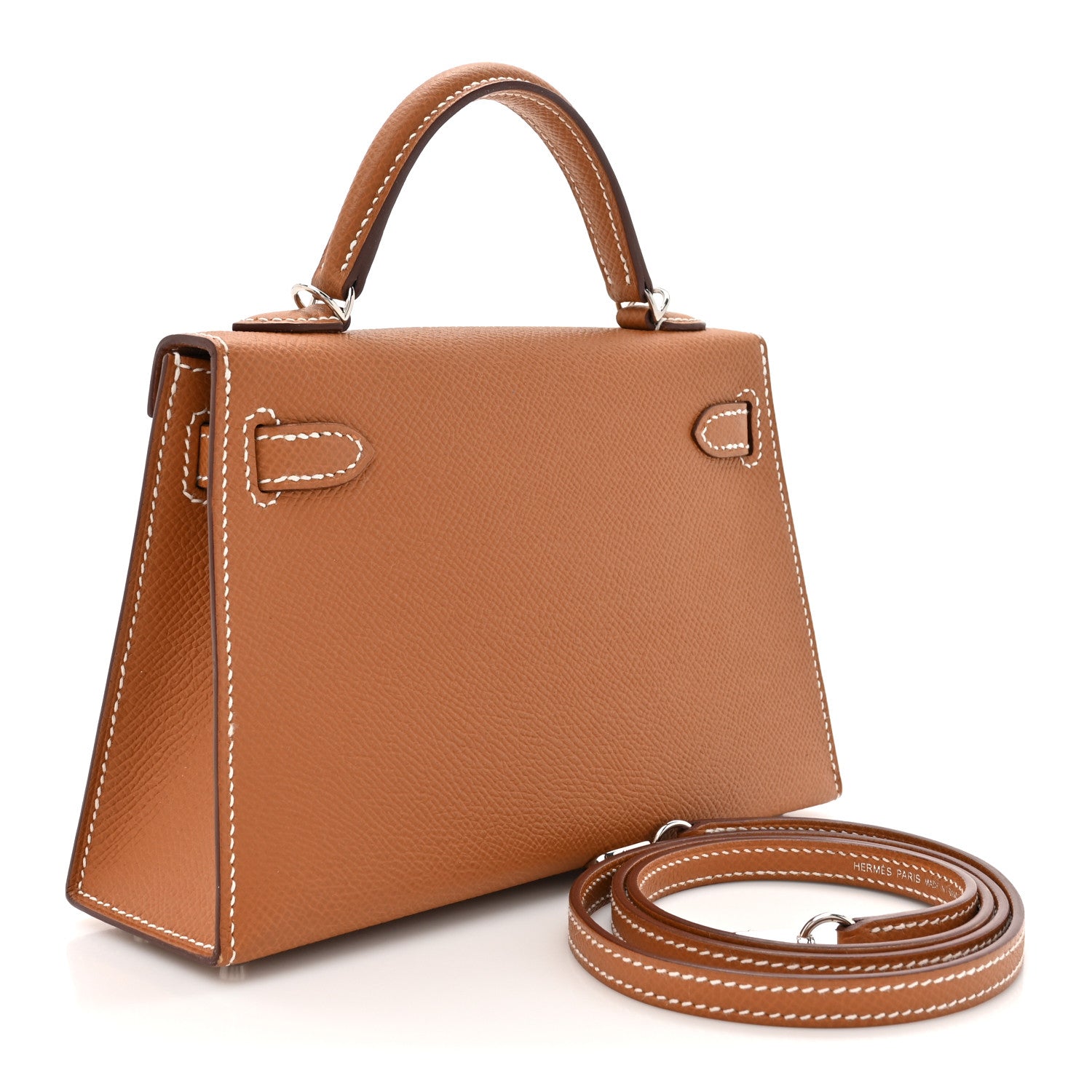 Hermes Epsom Mini Kelly Sellier 20 Gold 3 of 14