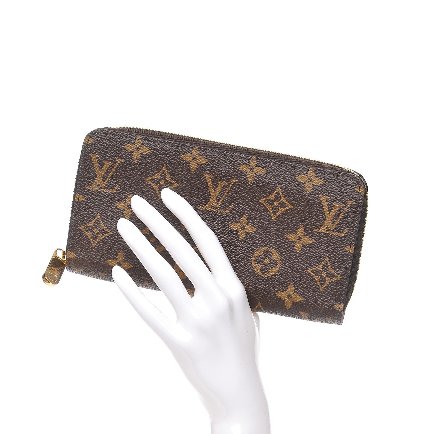 Louis Vuitton Monogram Zippy Wallet Rose Ballerine 2 of 7