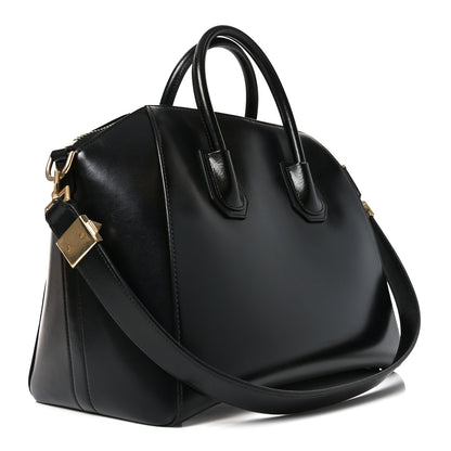 Givenchy Shiny Lord Calfskin Medium Antigona Black 3 of 12