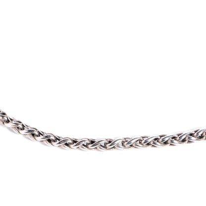 David Yurman Sterling Silver 4mm Wheat Chain Necklace 3 of 7