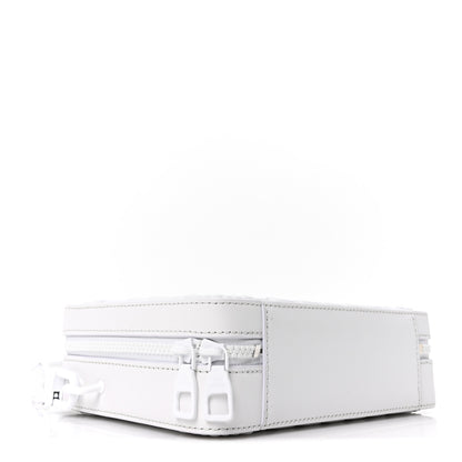 Louis Vuitton Calfskin LV Ornament Soft Trunk Optic White 4 of 9