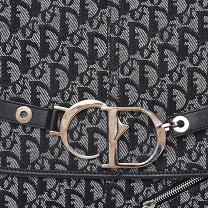 Christian Dior Monogram Flap Messenger Navy Blue 9 of 12
