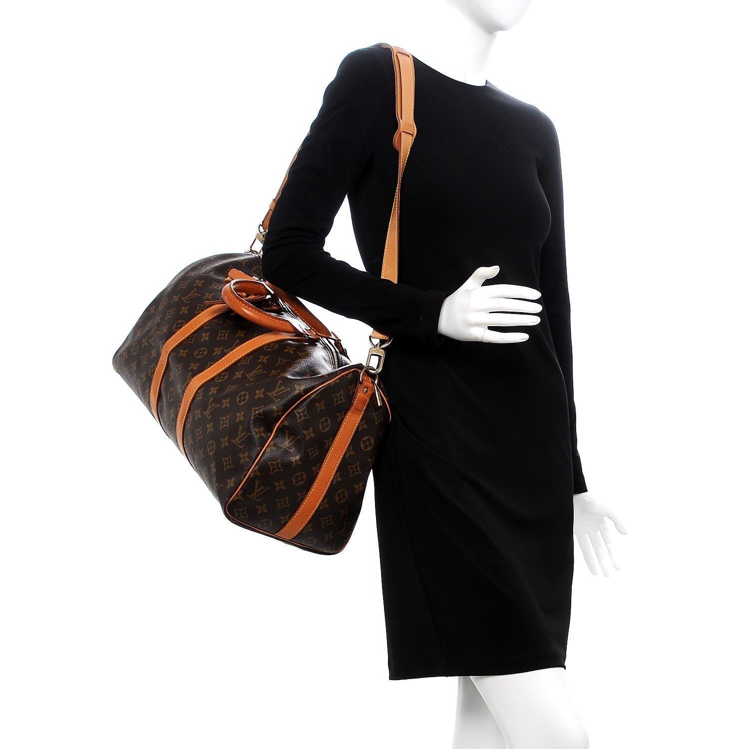 Louis Vuitton Monogram Keepall Bandouliere 45 2 of 23