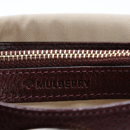 Mulberry Grainy Leather Bayswater Wallet Oxblood 6 of 7
