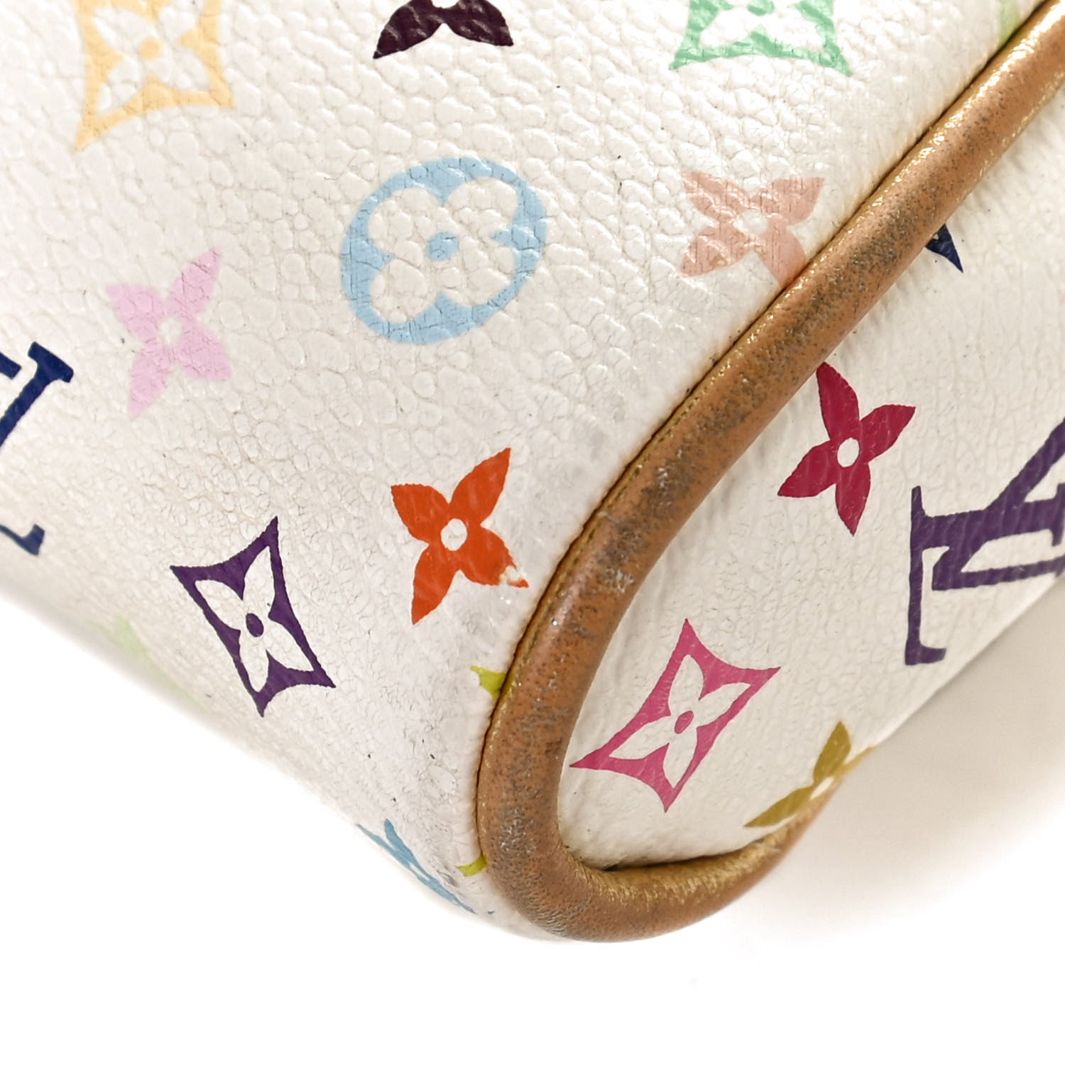 Louis Vuitton Monogram Multicolor Kate Clutch White 11 of 11
