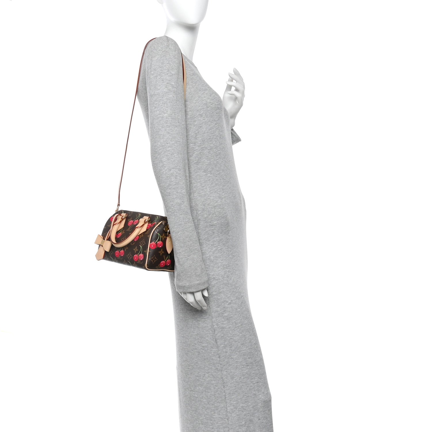 Louis Vuitton LV X TM Monogram Cerises Speedy Bandouliere 20 2 of 9