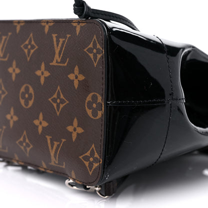 Louis Vuitton Patent Monogram Hot Springs Backpack Black 7 of 11