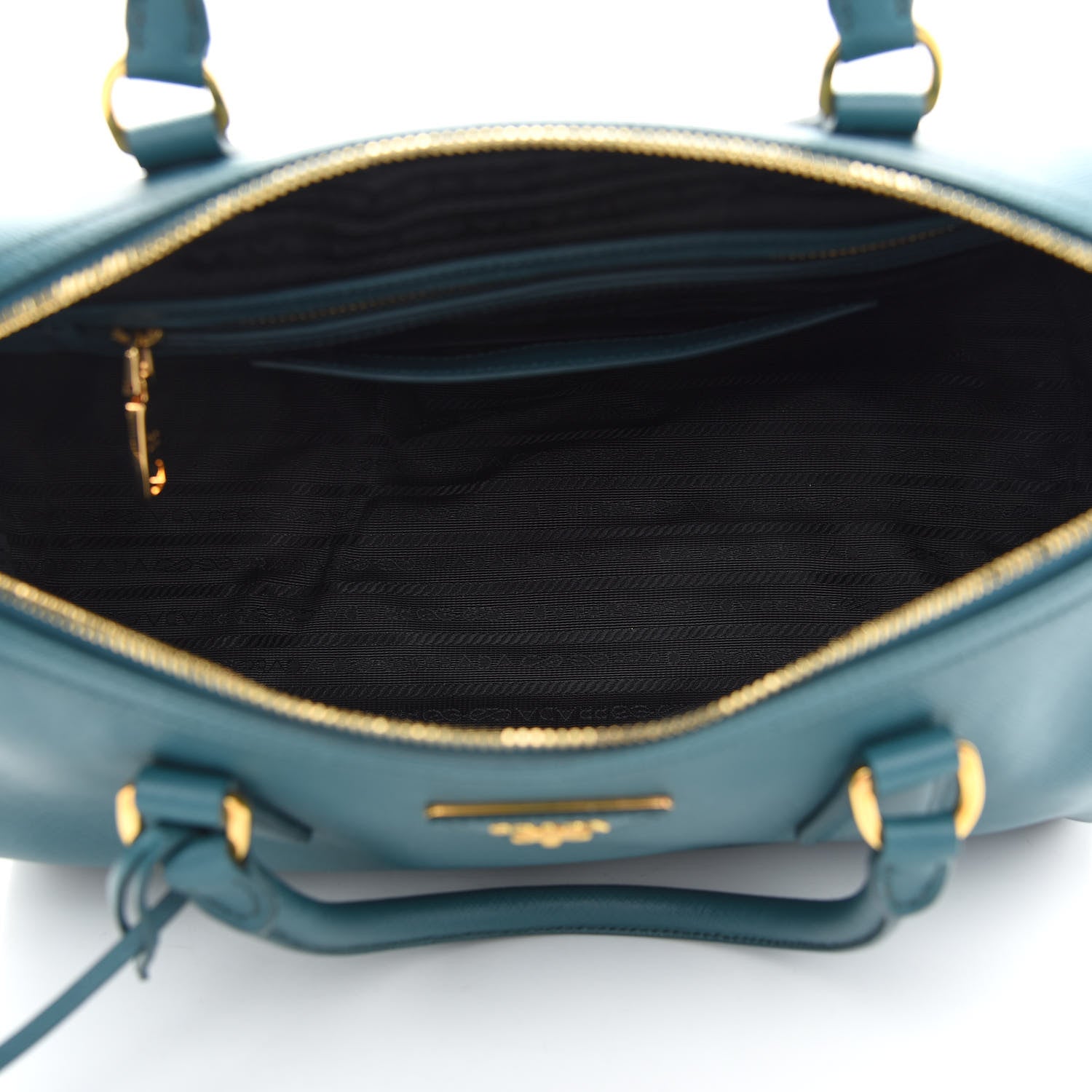 Prada Saffiano Lux Bowler Ottanio 5 of 8