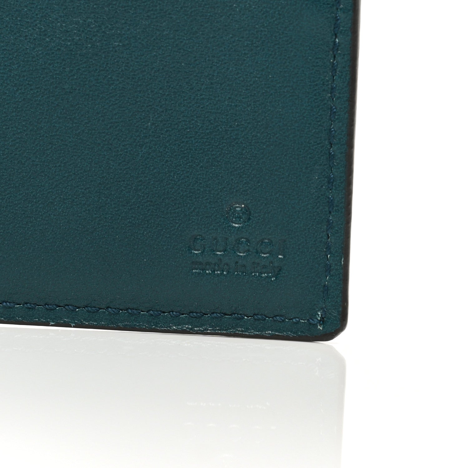 Gucci Crocodile Bi-Fold Wallet Light Gasoline 6 of 8