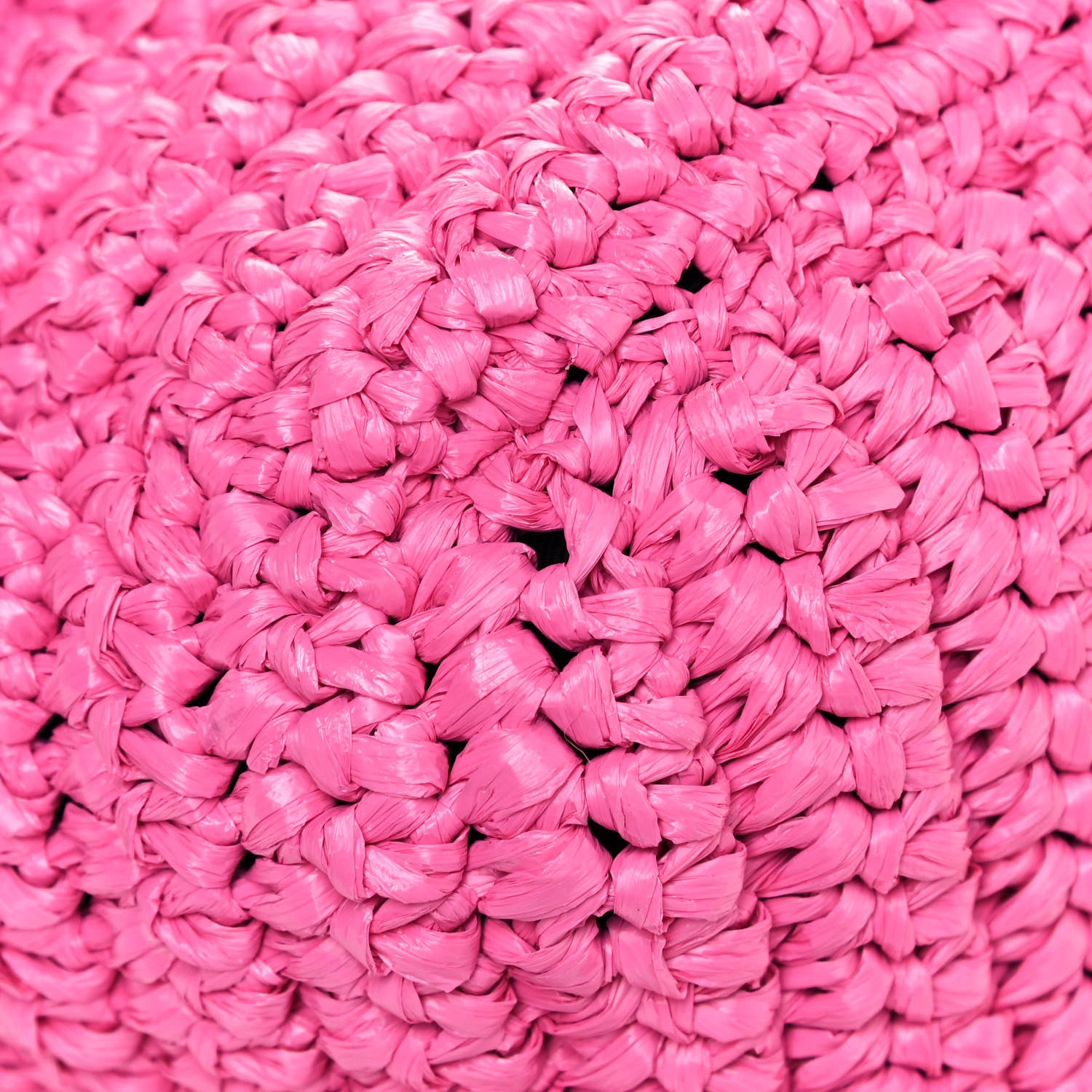 Saint Laurent Raffia Calfskin Monogram Medium Niki Chain Satchel Bright Pink 9 of 14