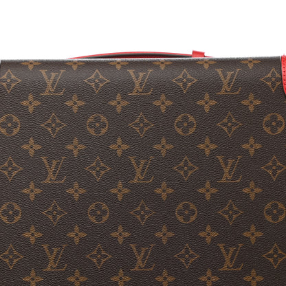 Louis Vuitton Monogram Horizon 55 Coquelicot 6 of 14