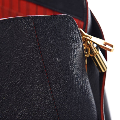 Louis Vuitton Empreinte Montaigne GM Marine Rouge 14 of 18