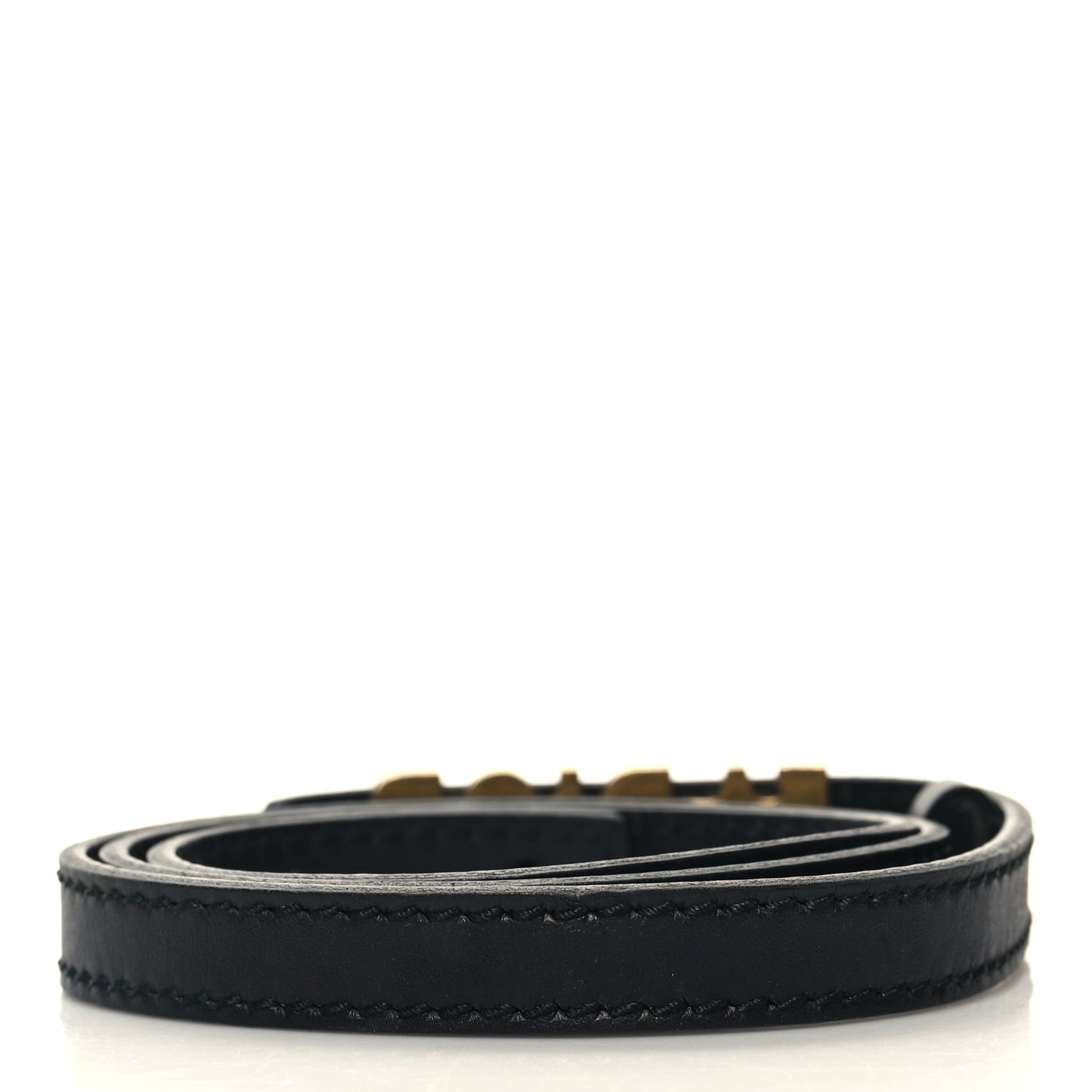 Calfskin J'Adior Belt 75/30 Black
