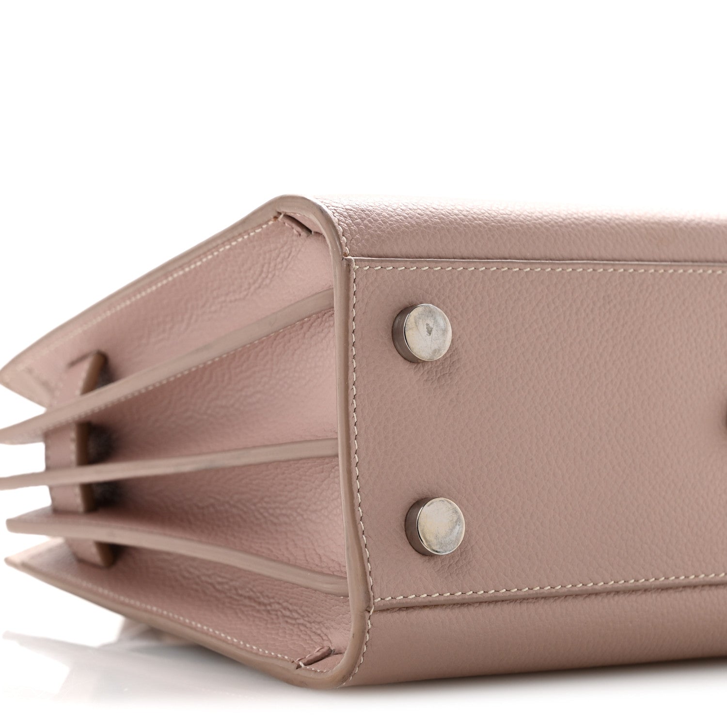 Saint Laurent Grained Calfskin Nano Sac De Jour Pale Blush 9 of 15