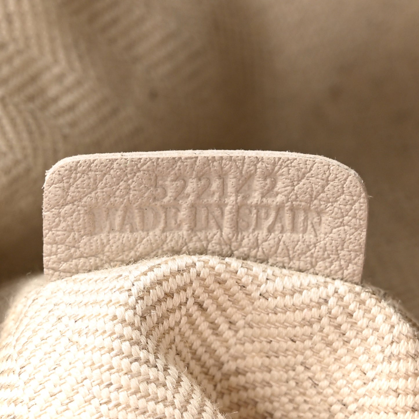 Calfskin Mini Puzzle Bag Sand