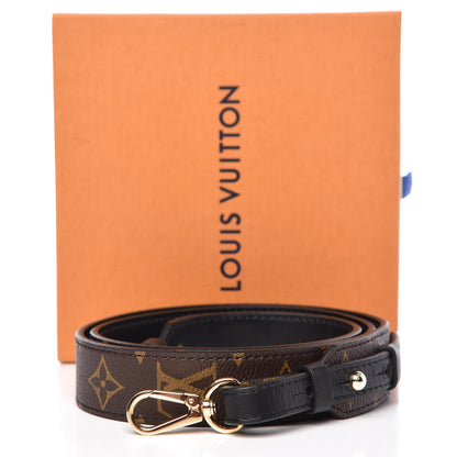 Louis Vuitton Monogram Bandouliere Shoulder Strap XL Black 5 of 5