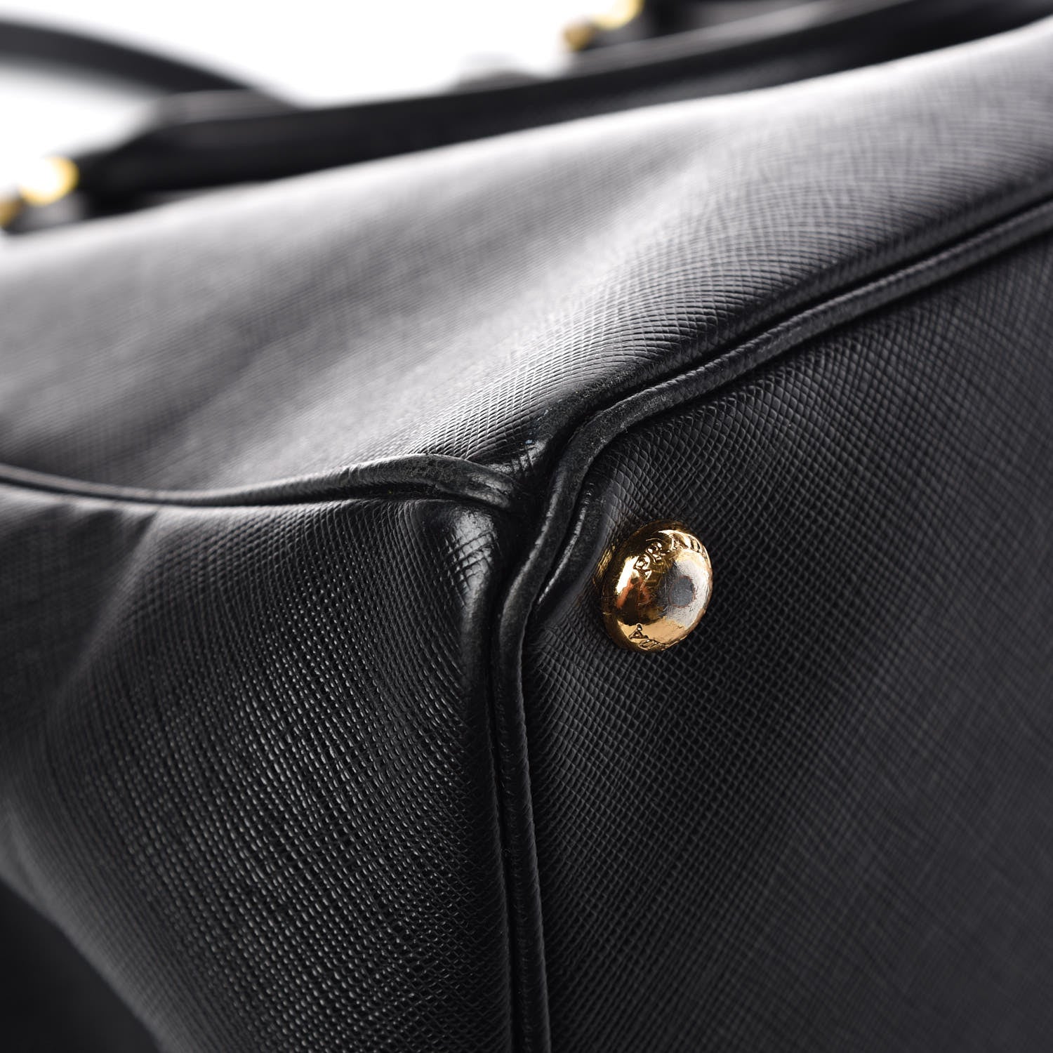 Prada Saffiano Large Galleria Double Zip Tote Black 12 of 14