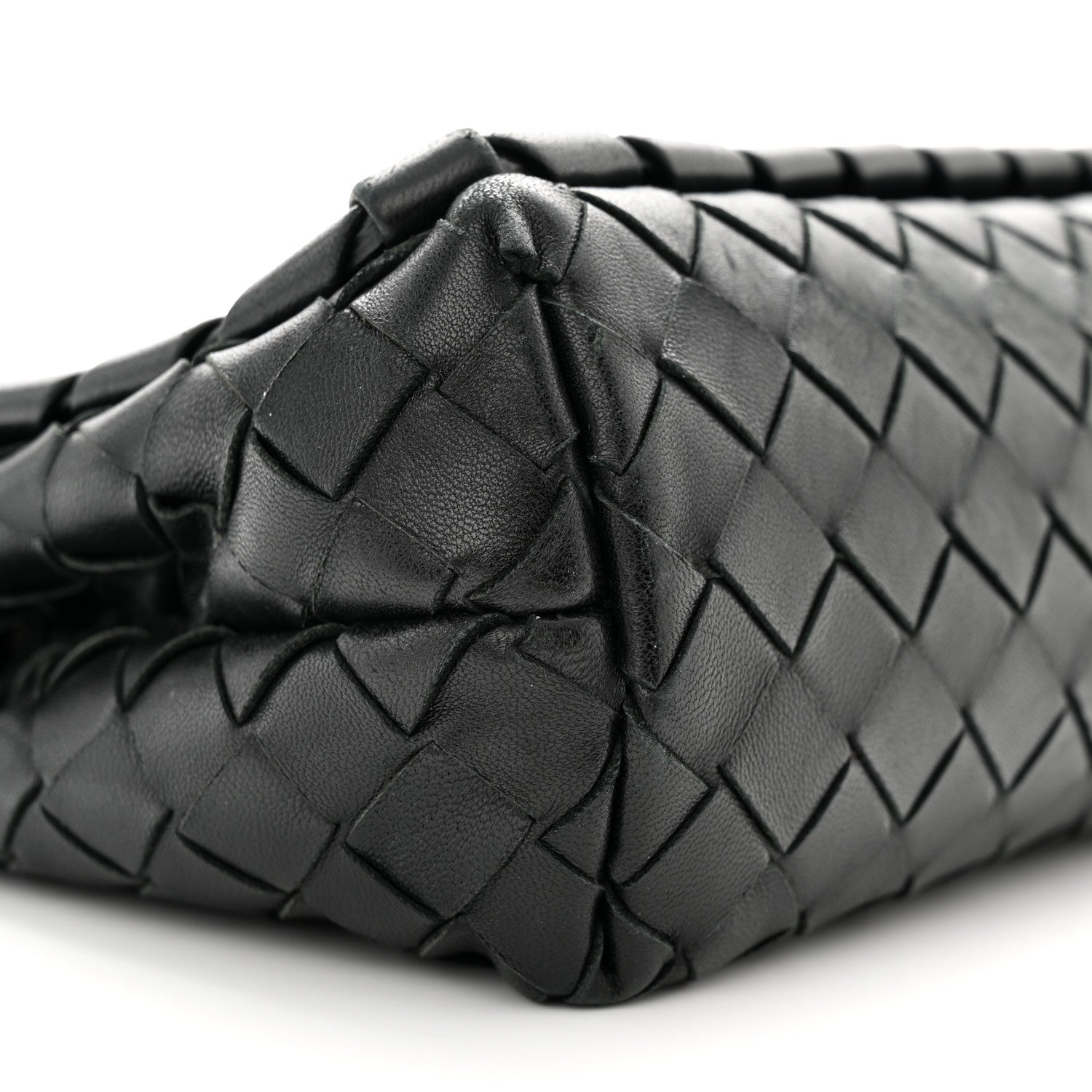 Bottega Veneta Nappa Intrecciato New Olympia Mini Bag Black 9 of 10