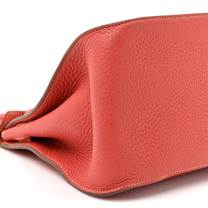 Hermes Taurillon Clemence Jypsiere 34 Sanguine 10 of 10